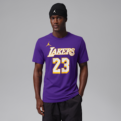 Los Angeles Lakers Essentials Men's Nike NBA Statement T-Shirt